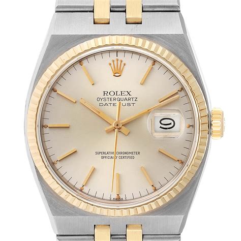 rolex datejust quartz movement|rolex oysterquartz datejust 17013 price.